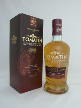 Tomatin 12 Jahre 2008 Cognac Casks